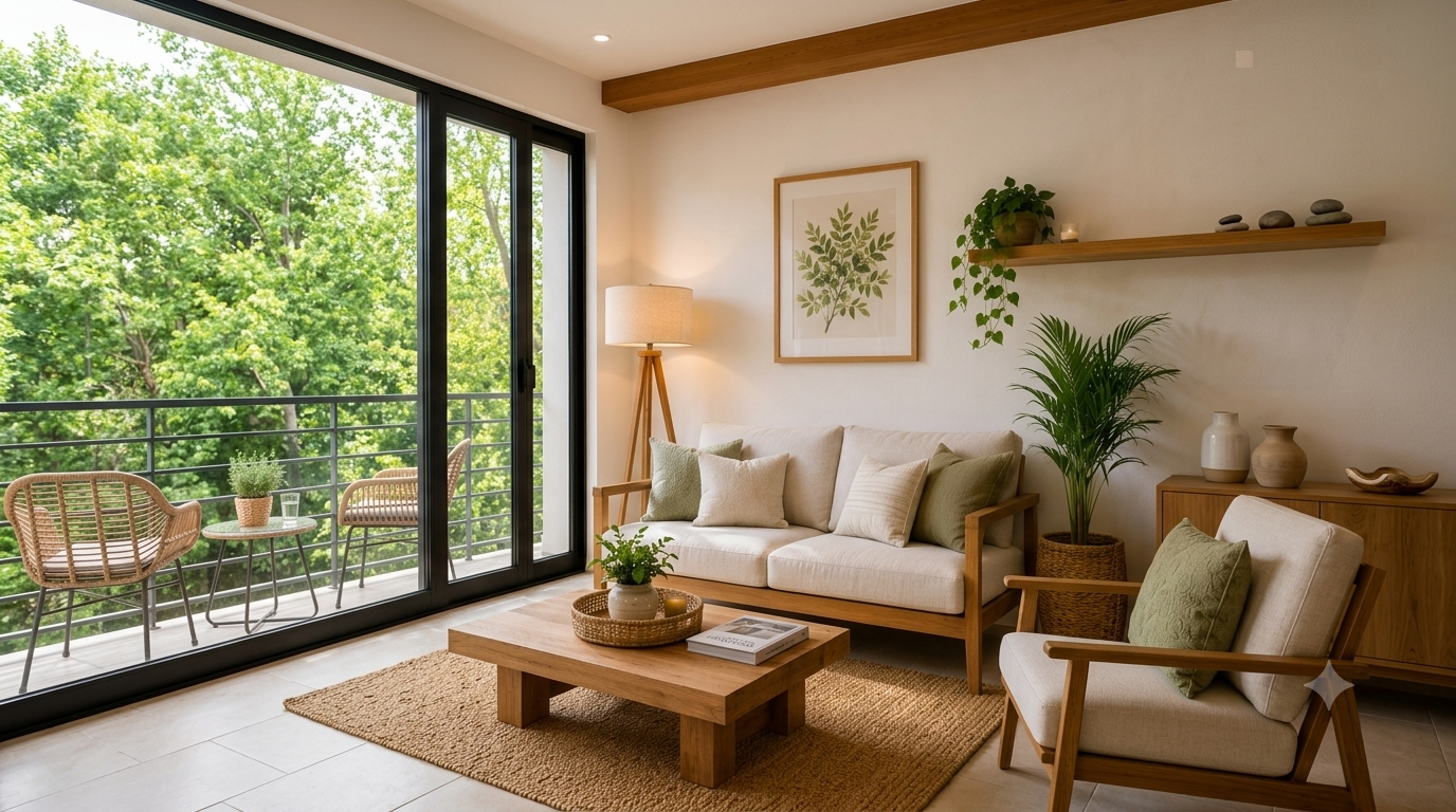 Muebles para climas templados: qué textiles y materiales elegir
