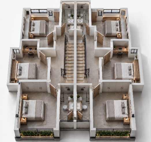 Plano segunda planta Miramonte Residencial