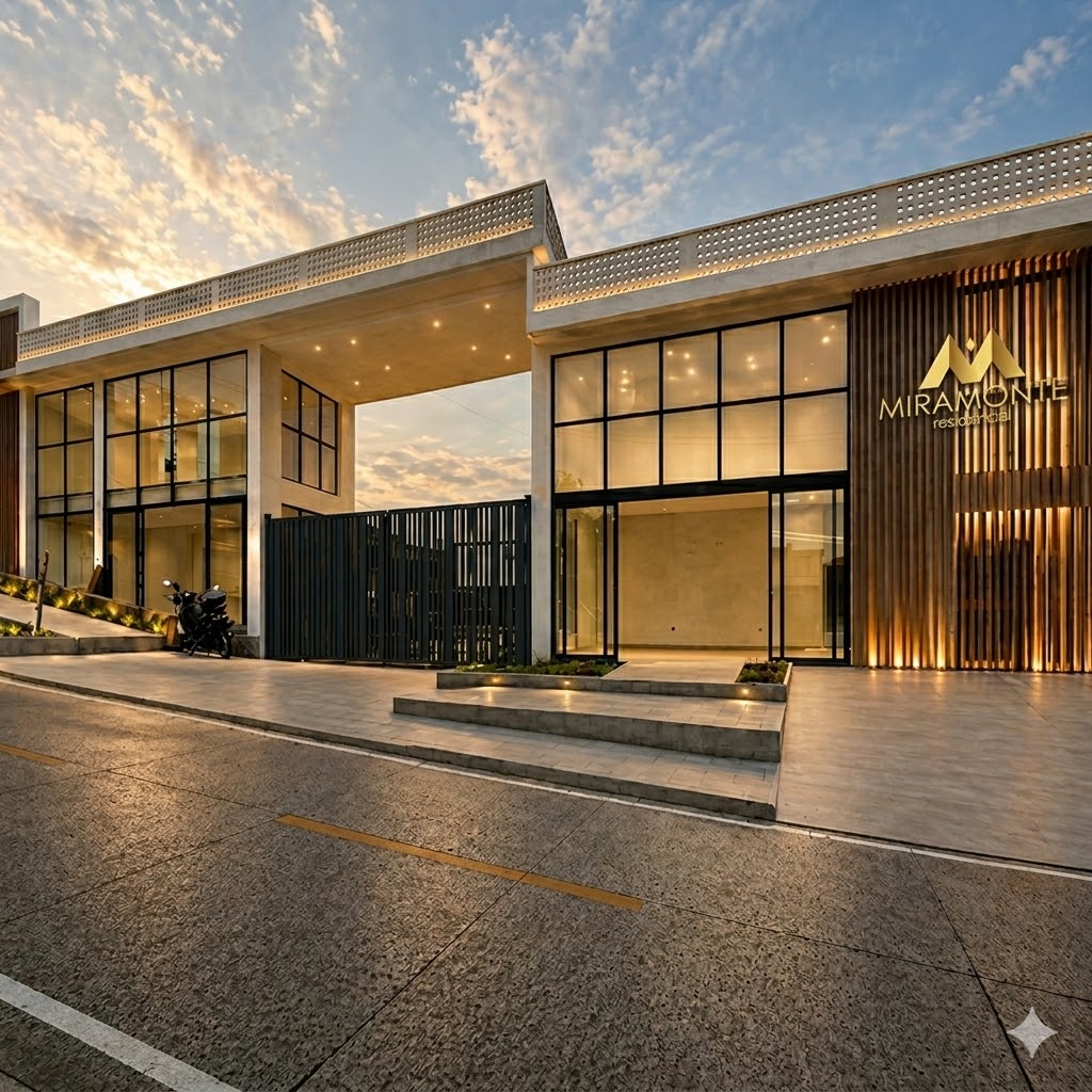 Fachada Miramonte residencial en Fusagasugá