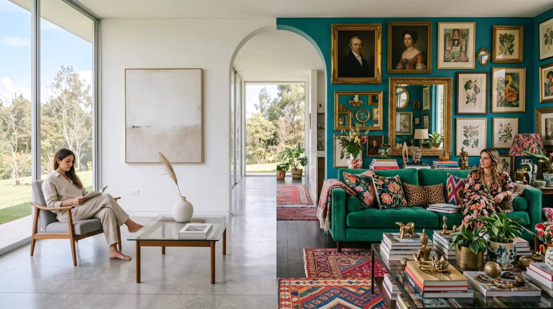 Decoración minimalista o maximalista para tu hogar